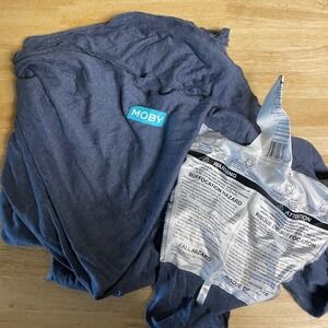 Moby Baby Wearing Wrap Blue One Size